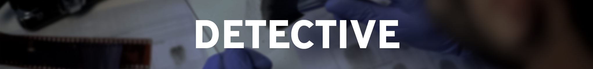 Detective - Detectives hands dusting for fingerprint