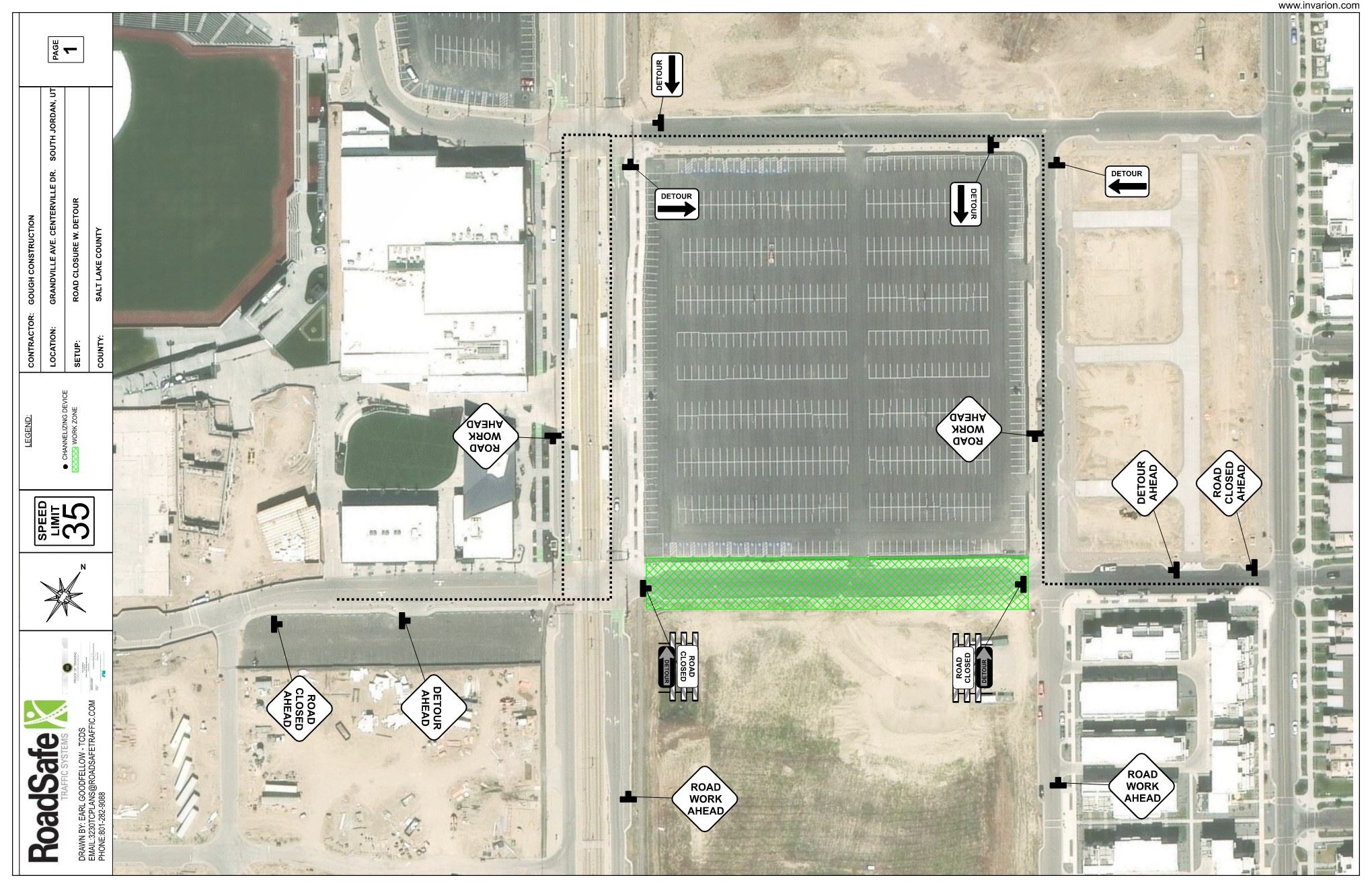 CENTERFIELD DR_ GRANDVILLE AVE_ - SOUTH JORDAN - ROAD CLOSURE W_ DETOUR (Received)